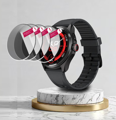 HIDEOUS Edge To Edge Tempered Glass for Mobvoi TicWatch Pro Enduro(Pack of 4)