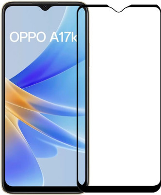SRT Edge To Edge Tempered Glass for Oppo A17K(Pack of 1)