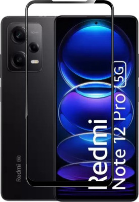 AKSHUD Edge To Edge Tempered Glass for REDMI Note 12 Pro 5G, MI REDMI Note 12 Pro 5G(Pack of 1)