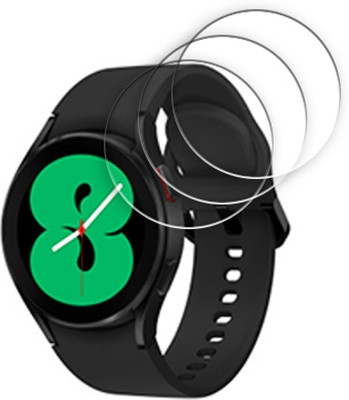ARBAN Edge To Edge Tempered Glass for Samsung Galaxy Watch 4 44mm SMARTWATCH SCREEN GUARD(Pack of 3)