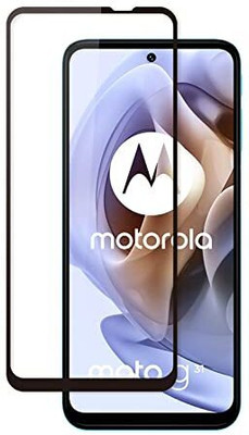 9H Edge To Edge Tempered Glass for Motorola Moto G31- Tempered Glass Supports full Edge to Edge Screen Protection Providing Superior Coverage to Mobile Screens(Pack of 1)