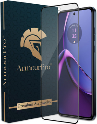 ArmourPro Edge To Edge Tempered Glass for MOTOROLA G84 5G, Motorola G84, Moto G84 5G, Moto G84(Pack of 1)