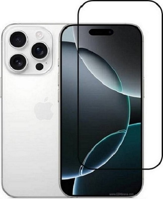 Chronic Edge To Edge Tempered Glass for Apple iphone 16 Pro Max(Pack of 1)