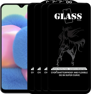 CYOR Edge To Edge Tempered Glass for SAMSUNG A70S(Pack of 4)