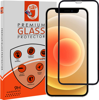 STP FEEL Edge To Edge Tempered Glass for Apple iPhone 12 Mini(Pack of 1)