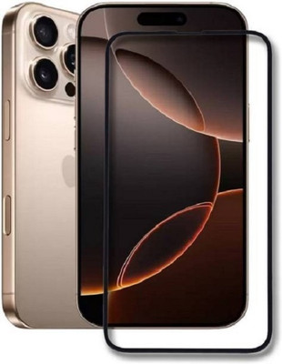 BRENZZ Edge To Edge Tempered Glass for Apple iphone 16 Pro Max(Pack of 1)