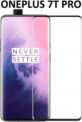 kentop Edge To Edge Tempered Glass for OnePlus 7T Pro(Pack of 1)