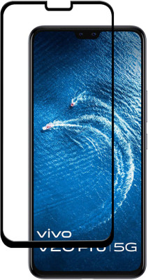 VAlight Edge To Edge Tempered Glass for vivo V20 Pro, Premium Tempered glass with Self Installation Guide - Wet & Dry wipes(Pack of 1)