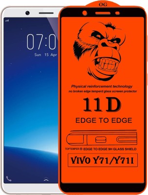 TOPTEMPER Edge To Edge Tempered Glass for VIVO Y71I(Pack of 1)