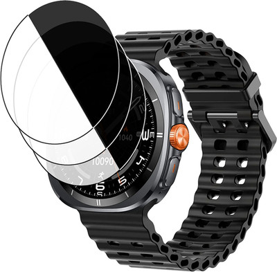 HIDEOUS Edge To Edge Tempered Glass for Fire Boltt Axiom(Pack of 3)