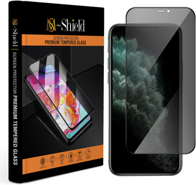 MS-Shield Edge To Edge Tempered Glass for Apple iPhone 11 Pro Max(Pack of 1)