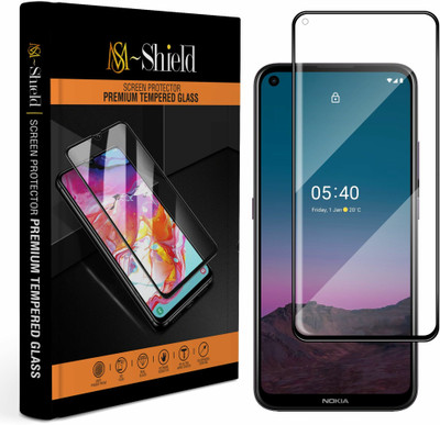 MS-Shield Edge To Edge Tempered Glass for Nokia 5.4(Pack of 1)
