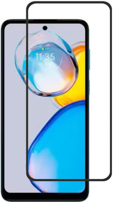 DMJHP Edge To Edge Tempered Glass for Motorola E32(Pack of 1)