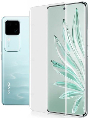 9H Edge To Edge Tempered Glass for Vivo V30 5G-9H Full Glue Full HD, Shatterproof, Anti Scratch Screen Guard(Pack of 1)