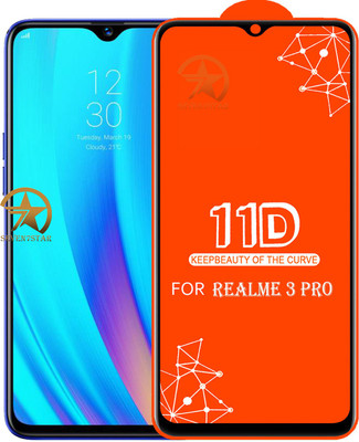 HQ Protection Edge To Edge Tempered Glass for Realme 3 Pro(Pack of 1)