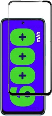 O2MG Edge To Edge Tempered Glass for Infinix HOT 12 Play(Pack of 1)