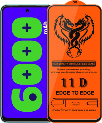 Forego Edge To Edge Tempered Glass for Infinix Note 8i(Pack of 1)