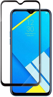 ChutPutMart Edge To Edge Tempered Glass for Realme C2(Pack of 1)
