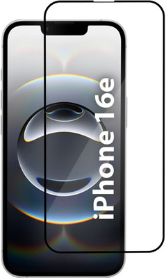 VALKAR Edge To Edge Tempered Glass for Apple iPhone 16e(Pack of 1)