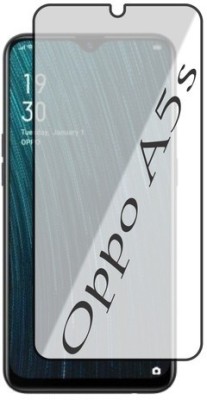 RapTag Edge To Edge Tempered Glass for Oppo A5s [9H](Pack of 1)