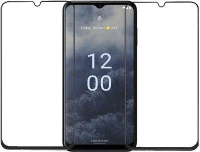 INFINITYWORLD Edge To Edge Tempered Glass for Nokia G60 5G(Pack of 2)