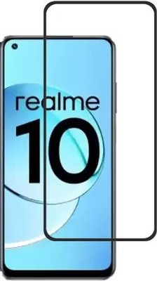 BRENZZ Edge To Edge Tempered Glass for realme 10(Pack of 1)