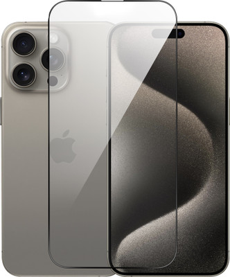 Artistque Edge To Edge Tempered Glass for Apple iPhone 15 Pro Max(Pack of 1)