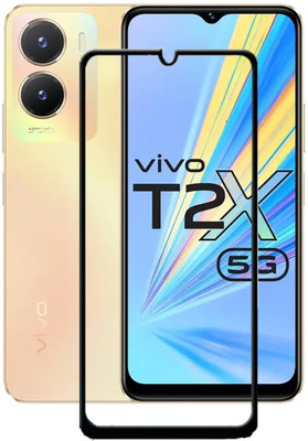 AB PRIME Edge To Edge Tempered Glass for vivo T2x 5G, vivo T2x 5G(Pack of 1)
