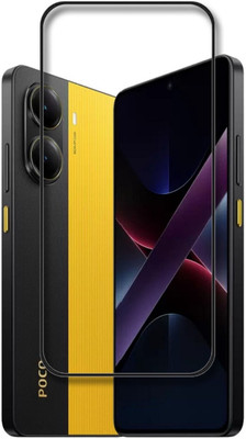 NKCASE Edge To Edge Tempered Glass for Poco X7 Pro 5G(Pack of 1)