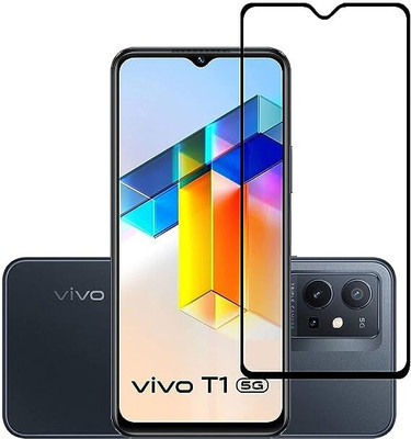 royal eshop 15 Edge To Edge Tempered Glass for Vivo T1 5G(Pack of 1)
