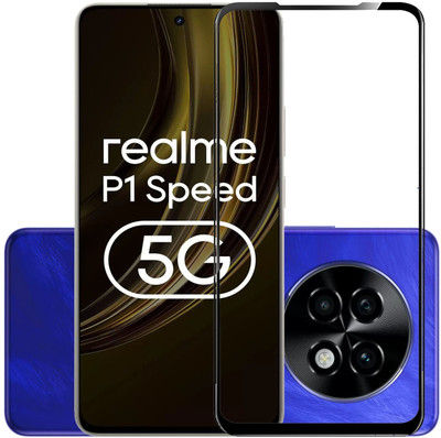 BRENZZ Edge To Edge Tempered Glass for realme P1 Speed 5G, Realme P1 Speed 5G(Pack of 1)