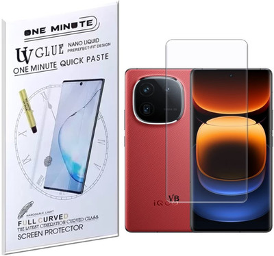 VISHRN CASES Edge To Edge Tempered Glass for Iqoo 12 Pro 5G(Pack of 1)
