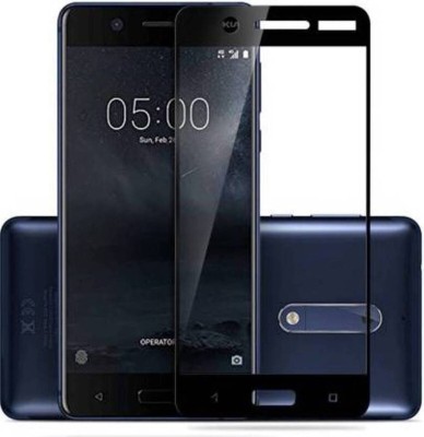 ChutPutMart Edge To Edge Tempered Glass for Nokia 8(Pack of 1)