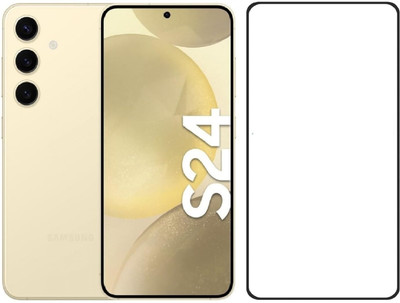 LIKEDESIGN Edge To Edge Tempered Glass for SAMSUNG Galaxy S24 5G(Pack of 1)