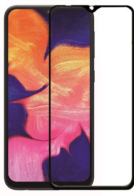 1DOLLAR Edge To Edge Tempered Glass for Samsung Galaxy A10 , Galaxy A10s, Galaxy M10, Galaxy M01s-(Edge to Edge Coverage) (with Easy Installation Kit) Touch Sensitive, Tempered Glass, Anti-Shatter, Scratch Resistant, Bubble Proof(Pack of 1)