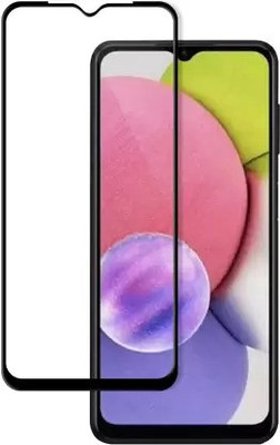 VISHZONE Edge To Edge Tempered Glass for Samsung Galaxy A04s(Pack of 1)