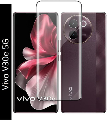 INFINITYWORLD Edge To Edge Tempered Glass for Vivo V30e 5G, (UV)(Pack of 1)