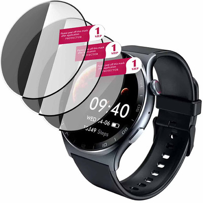 HIDEOUS Edge To Edge Tempered Glass for Infinix XWatch 3 GT(Pack of 3)