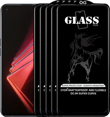 CYOR Edge To Edge Tempered Glass for OPPO K9 5G(Pack of 5)