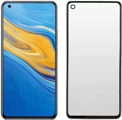 Viveks Edge To Edge Tempered Glass for Oppo A32/A33/A52(Pack of 1)