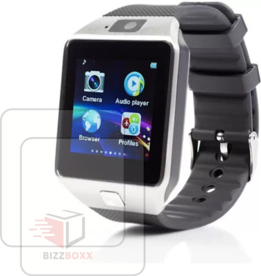 BizzBoxx Edge To Edge Tempered Glass for Dz09 Smartwatch [Screen Guard Only]_15(Pack of 2)