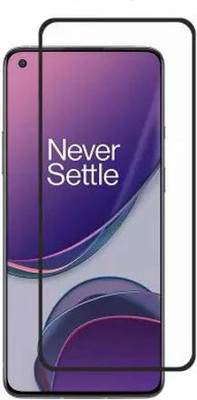 VISHZONE Edge To Edge Tempered Glass for OnePlus 8T(Pack of 1)