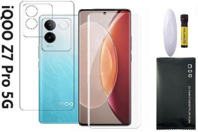 ASVALBUY Front and Back Screen Guard for Vivo iQOO Z7 Pro 5G, iQOO Z7 Pro 5G(Pack of 1)