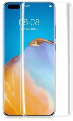 Obstinate Edge To Edge Tempered Glass for Huawei P40 Pro, UV Protection Glass, 30 Seconds UV(Pack of 1)