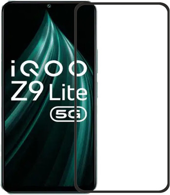 NKCASE Edge To Edge Tempered Glass for iQOO Z9 Lite 5G(Pack of 1)