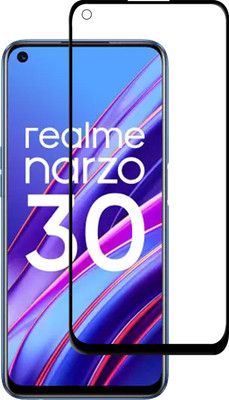 Flipkart SmartBuy Edge To Edge Tempered Glass for Realme Narzo 30(Pack of 1)