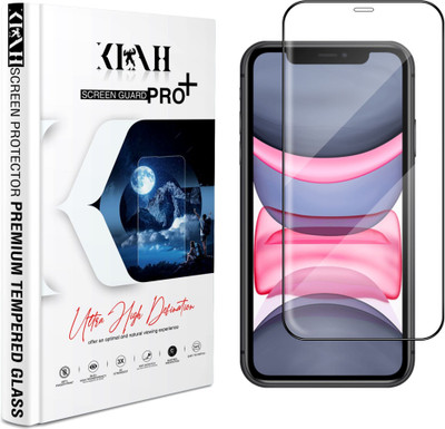 KLAH Edge To Edge Tempered Glass for Apple iPhone 11(Pack of 1)