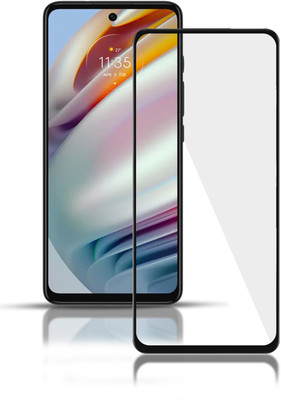 GLOBAL NOMAD Edge To Edge Tempered Glass for MOTOROLA G60(Pack of 1)