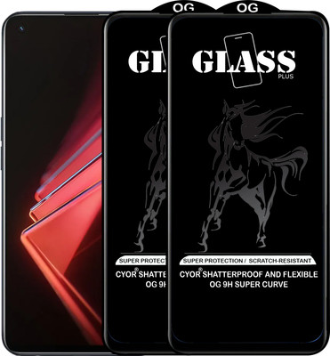 CYOR Edge To Edge Tempered Glass for OPPO K9 5G(Pack of 2)