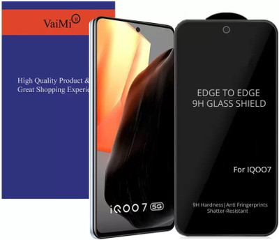 Quicknick Front and Back Tempered Glass for iQOO Neo 7 5G, Front screen and Back side fully protect HD tempered glass, with Camera lens protector(Pack of 3)